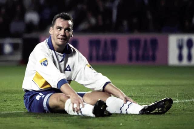 Signed from St Johnstone in 1995 and would go on to become a club legend, scoring the winning goal in the 1997 Scottish Cup final.