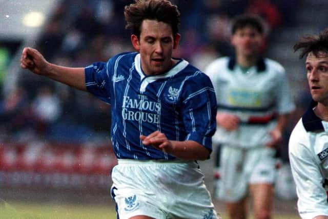 Joined in 1994 from Dundee but Saints sold him to Aberdeen six months later for 800k.