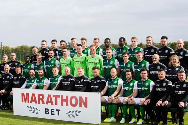 The Hibees have plenty of experience, especially at the back.