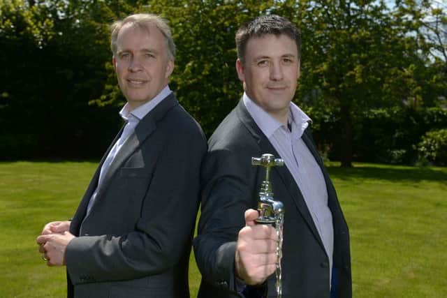 Brightwater co-founder Roger Green (left) and managing director Rich Rankin. Picture: Contributed