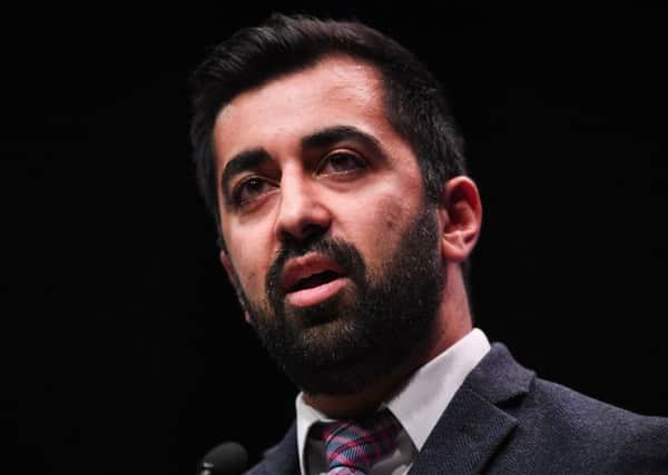 Justice Secretary Humza Yousaf told MSPs that he was unable to publish an SPFL dossier about sectarianism because of a confidentiality agreement (Picture: Jeff J Mitchell/Getty Images)