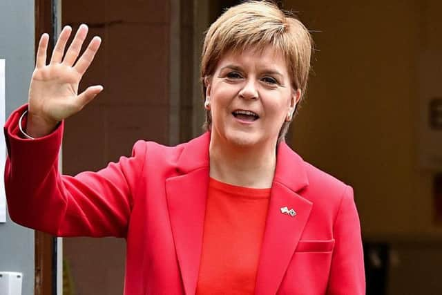 First Minister Nicola Sturgeon