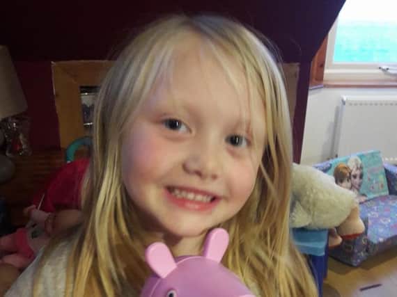 Alesha MacPhail, 6, whose body was discovered on the Isle of Bute last July. Picture: Facebook