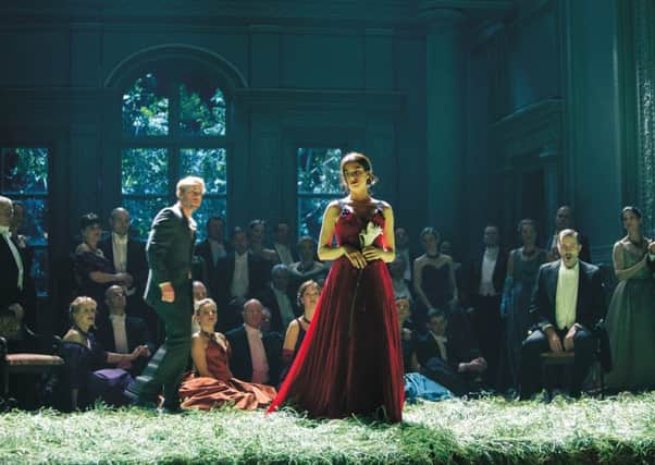 Asmik Grigorian as Tatyana in Eugene Onegin