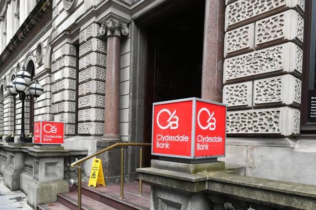 CYBG has confirmed the centuries-old Clydesdale Bank name will disappear by 2021. Picture: John Devlin