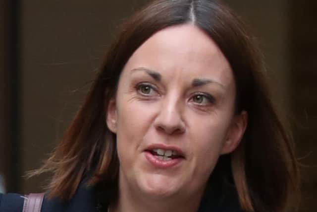 Kezia Dugdale has spoken of her sadness at the end of her relationship with her father.