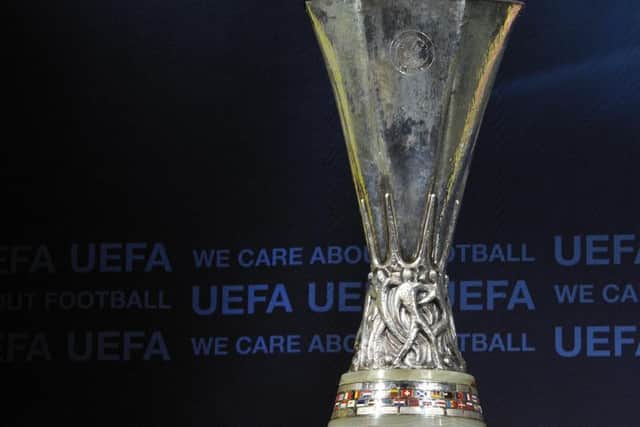 The Europa League trophy