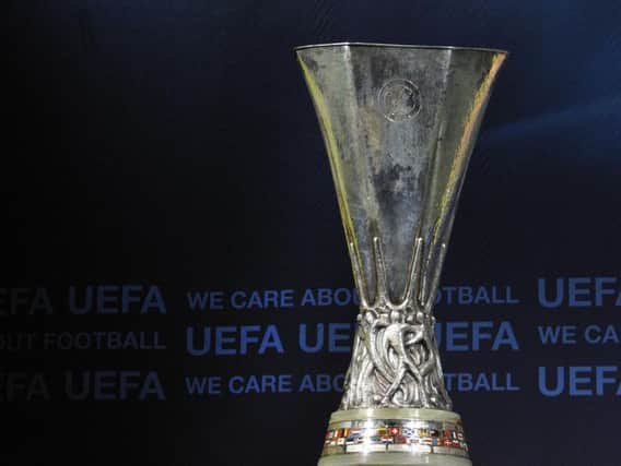 The Europa League trophy