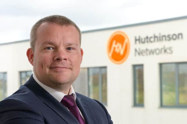 Paul Hutchinson, founder and chief executive of Hutchinson Networks. Photo: Iain Robinson