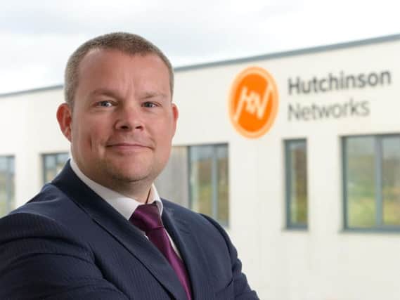 Paul Hutchinson, founder and chief executive of Hutchinson Networks. Photo: Iain Robinson