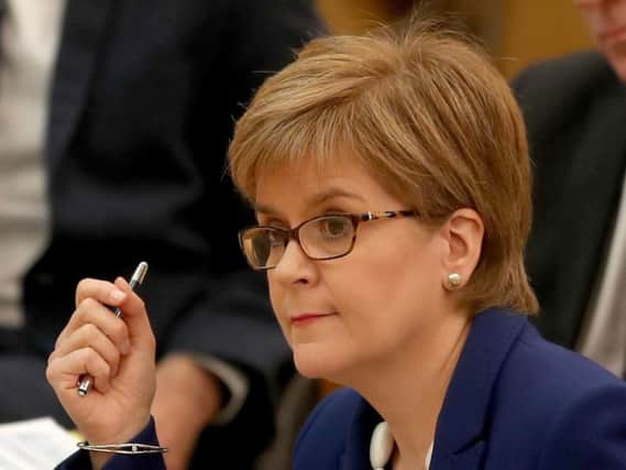 Nicola Sturgeon has announced a "national conversation" on climate change.