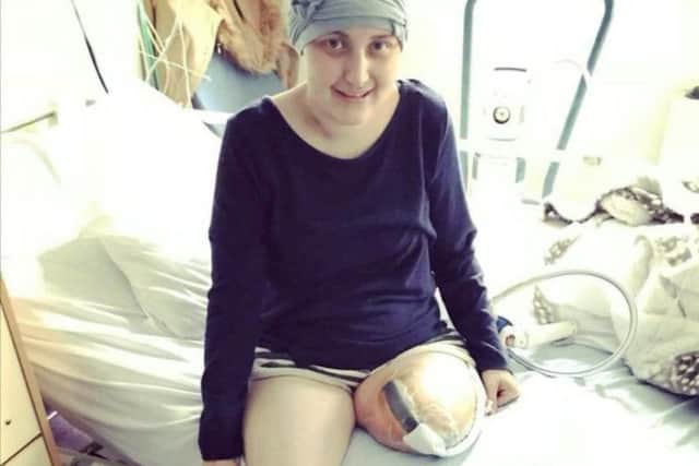 Dionne in hospital. Picture: SWNS