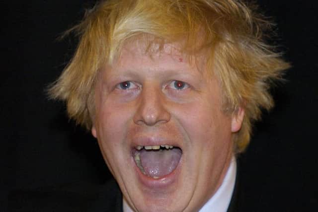 Boris Johnson during the campaign. Picture: Neil Hanna