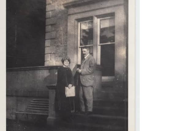 Picture: Dorothe Pullinger with her father Thomas, Picture: Yvette Le Couvey