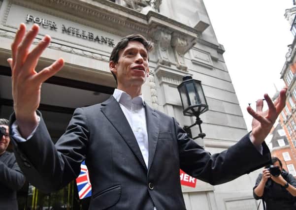 Rory Stewart is out of the Conservative leadership race (Picture: Ben Stansall/AFP/Getty Images)