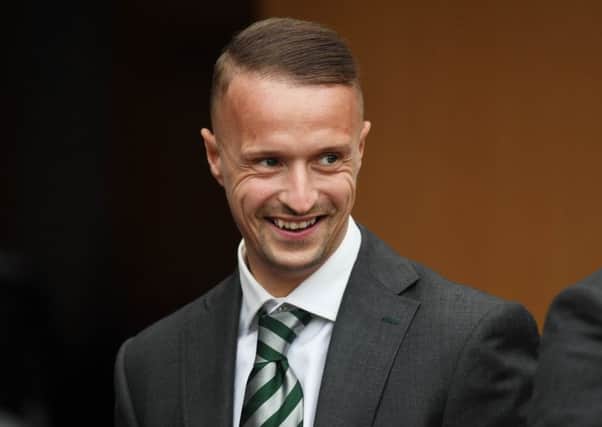 Leigh Griffiths is back in full training. Picture: SNS