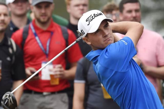 Sam Locke shot a nine-under-par 63 to share the lead after the first round in a PGA EuroPro Tour event at Cumberwell Park. Picture: Ian Rutherford