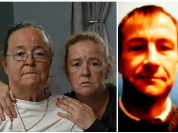 Margaret Doherty, 60, the mother of Sean Doherty, with daughter Joanne. Picture: SWNS