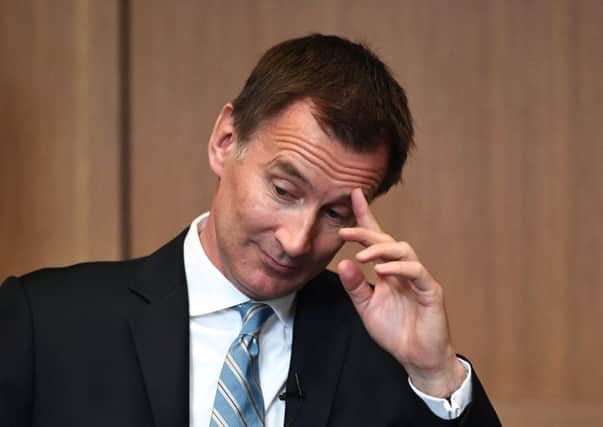 Jeremy Hunt spoke about the possible need to wipe out an amazing company in the name of democracy (Picture: John Devlin)