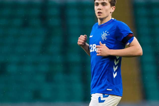 Rangers youngster Cammy Palmer has signed a one-year contract extension.