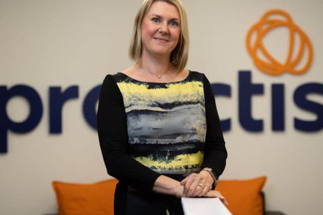 Proactis general manager Debbie Mackenzie cited a buoyant procurement sector. Picture: Richard Frew