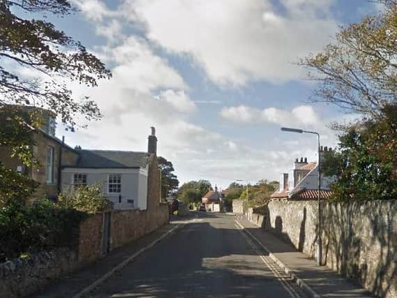 The bodies were found in Links Place in Elie. Picture: Google