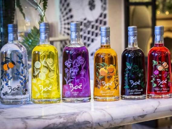 The firm produces full-strength gins infused with tastes such as violet and passion fruit, as well as the traditionally flavoured spirit. Picture: Contributed
