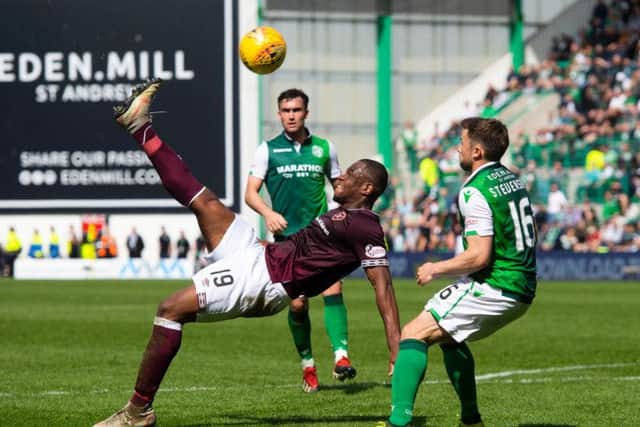Hearts and Hibs will first battle it out in September.