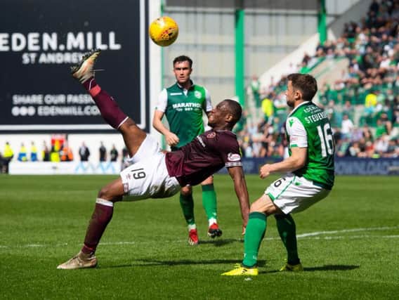 Hearts and Hibs will first battle it out in September.