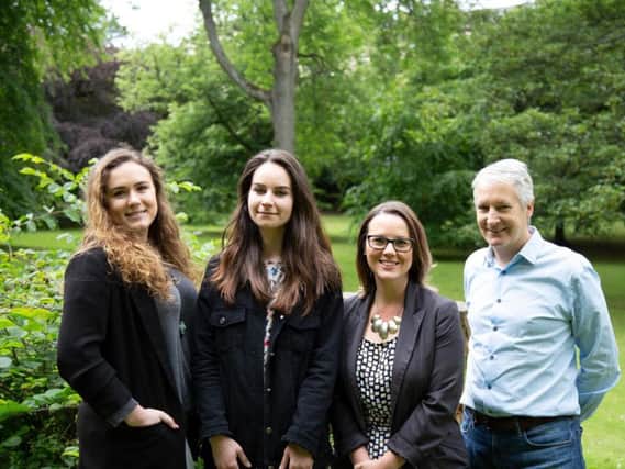 L to R: Ariadna Roca Beroy, Laura Burton, Anwen Dobson and Andrew White are the firm's new hires. Picture: Contributed