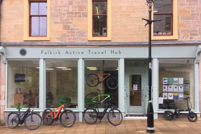 The scheme will initially have 120 electric bikes at 12 locations across Forth Valley. Picture: Forth Environment Link