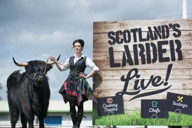 Stricter controls may end food freebies at events like the Royal Highland Show, says MacDonald-Russell. Picture: Jane Barlow