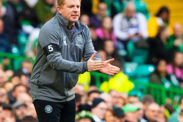Neil Lennon is planning to put his "stamp" on the Celtic team. Picture: SNS