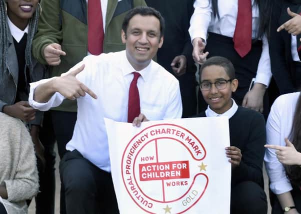 Anas Sarwar helped launch the Inclusion and Diversity Charter Mark for schools earlier this year (Picture: Lisa Ferguson)