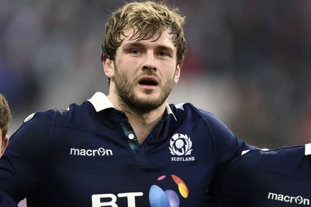 Richie Gray is not in Scotland's extended pre-world cup squad. Picture: Ian Rutherford