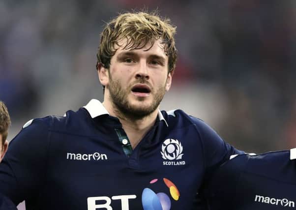 Richie Gray is not in Scotland's extended pre-world cup squad. Picture: Ian Rutherford