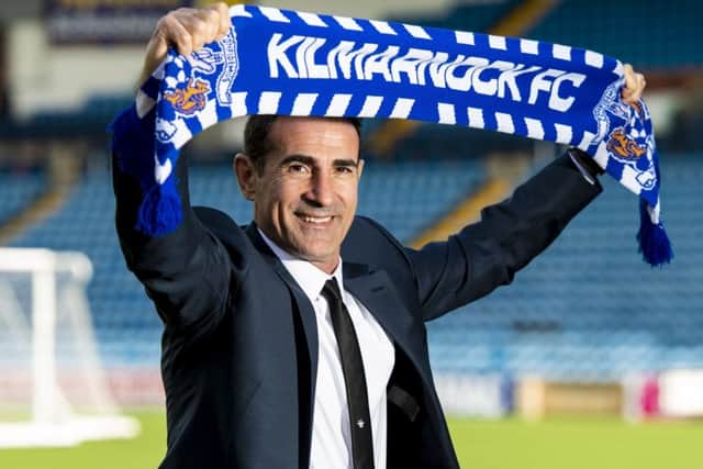 With Europa League qualifiers looming, new Kilmarnock boss Angelo Alessio needs to bring players in quickly. Photograph: Craig Williamson/SNS