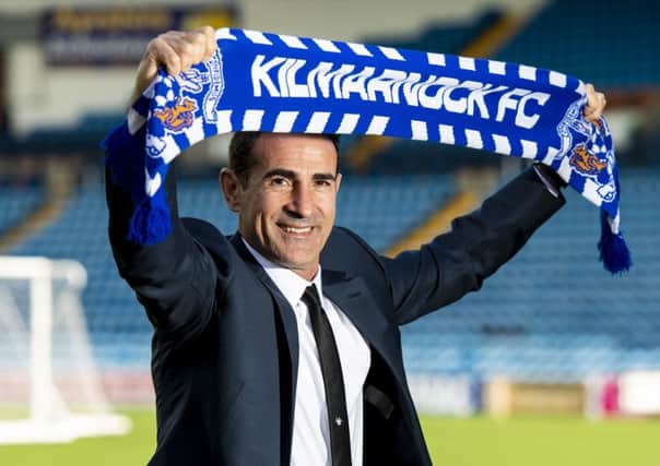 With Europa League qualifiers looming, new Kilmarnock boss Angelo Alessio needs to bring players in quickly.  Photograph: Craig Williamson/SNS
