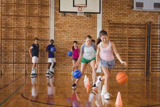 Only 11 per cent of 13-15-year-old girls in Scotland meet the official guidelines for physical activity. Picture: Getty.