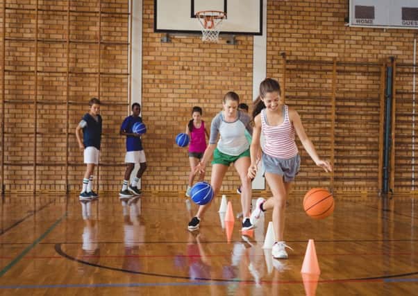 Only 11 per cent of 13-15-year-old girls in Scotland meet the official guidelines for physical activity. Picture:  Getty.