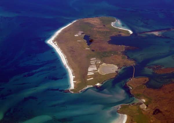 The tiny island of Berneray. Picture: Doc Searls