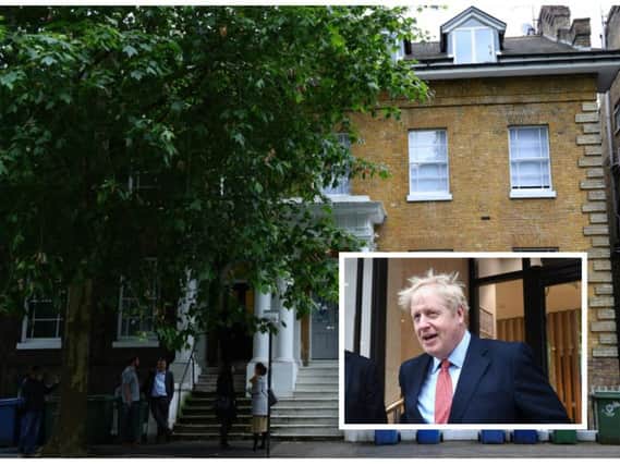 Police were called to the home Mr Johnson shares with partner Carrie Symonds. Picture: PA