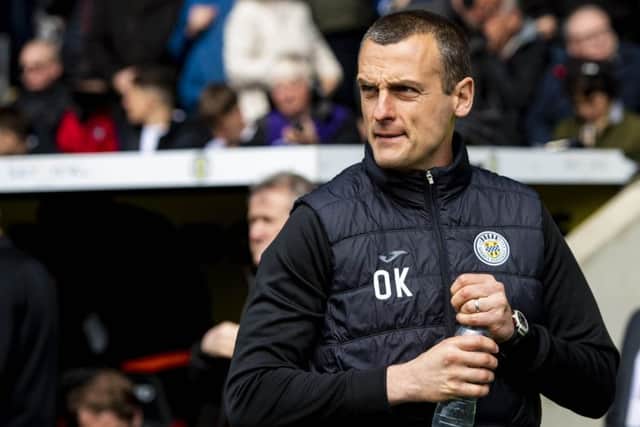 St Mirren look set to lose manager Oran Kearney. Picture: SNS