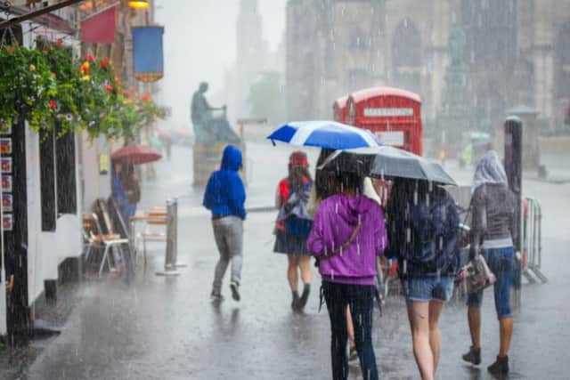 Parts of Scotland have been issued with an amber flood warning due to heavy rain (Photo: Shutterstock)