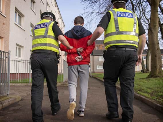 The reconviction rate in Scotland remains at a record low