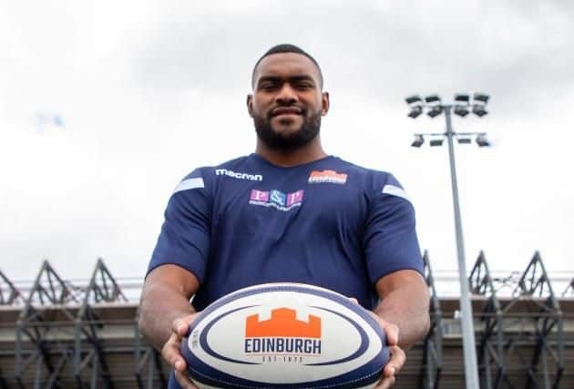 Kunavula (pictured) has penned a long-term deal with Edinburgh