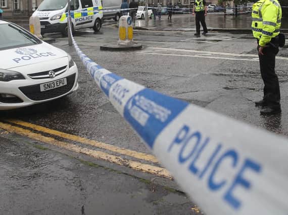 A police officer was hit by a car in Glasgow. Stock image. Picture: PA