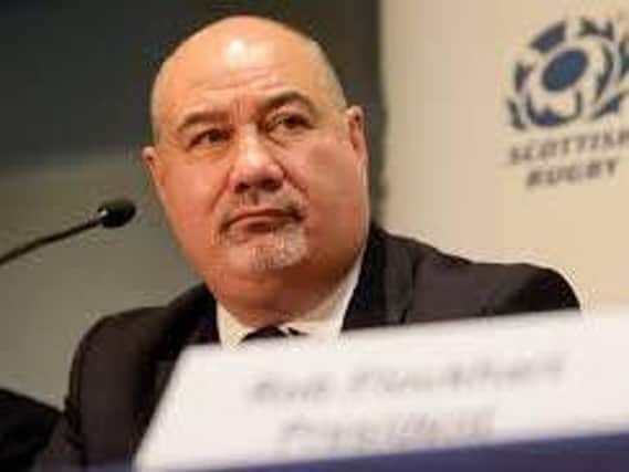 SRU chief executive Mark Dodson was criticised over the Keith Russell sacking affair. PICTURE: SNS