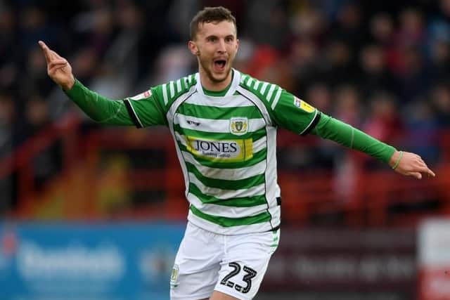 Hibs are closing in on the signing of Tom James. The 23-year-old right-back is on the look out for a new club after Yeovil were relegated to the National League. (Edinburgh Evening News)