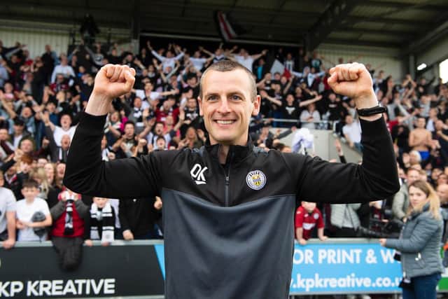 Oran Kearney has parted company with St Mirren.